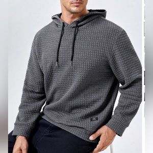 Shein Men Long Sleeve Drawstring Hoodies / Size Medium